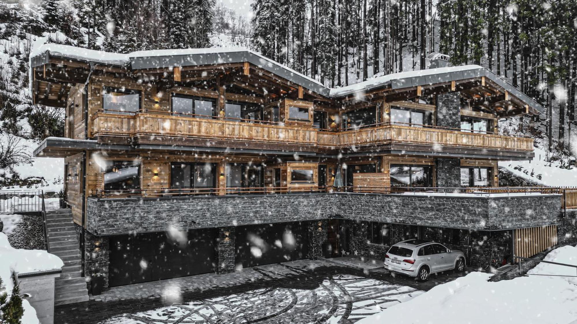 Big Seven Ferienwohnungen Seiwald フィーバーブルン エクステリア 写真